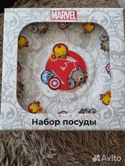Набор детской посуды новый