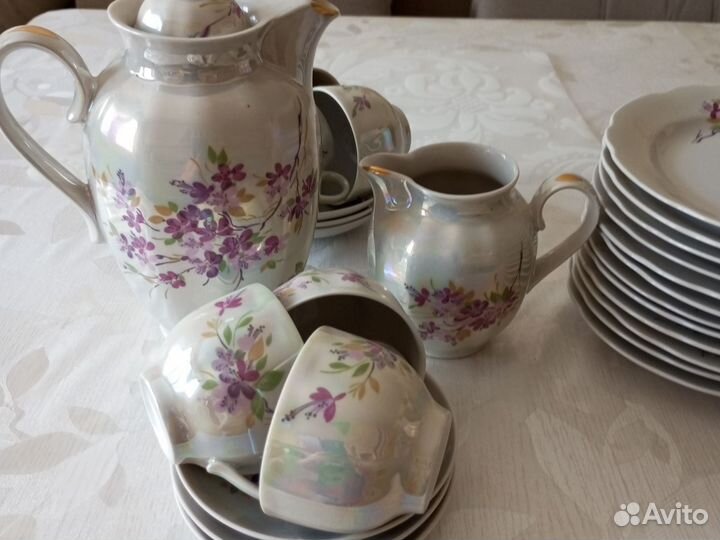 Кофейный сервиз СССР Дулево