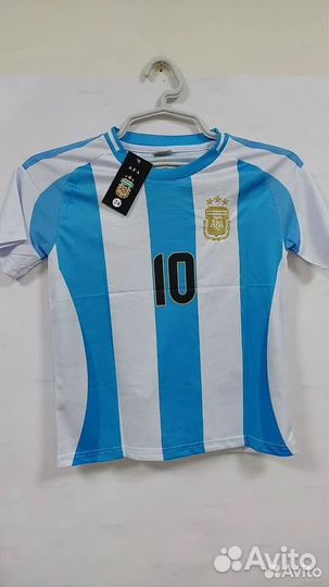 Месси на 9-10лет форма футбольная Аргентины Новая