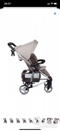 Коляска прогулочна babyton cosmo