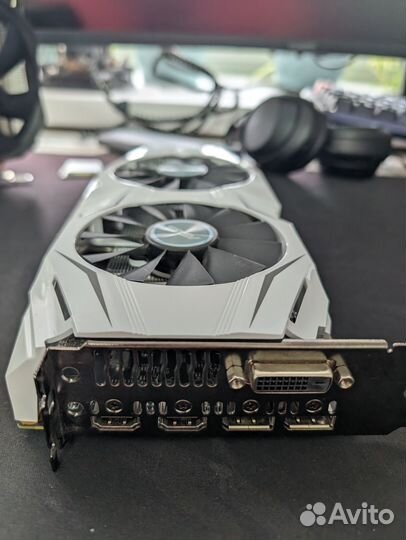 Видеокарта asus nvidia GeForce GTX 1060 dual-GTX10