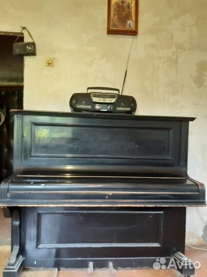 Старинное немецкое фортепиано 1898г