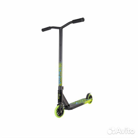 Трюковой самокат TechTeam Duker 202 black-green