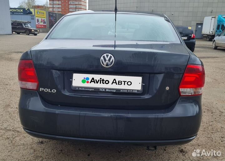 Volkswagen Polo 1.6 МТ, 2012, 132 500 км