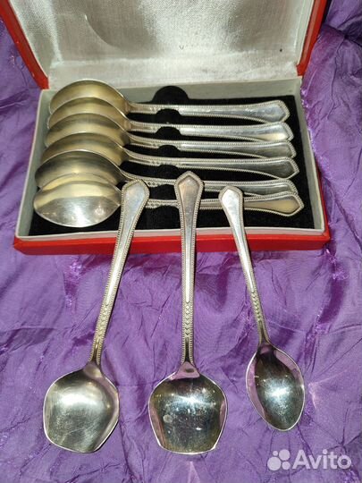 Столовые приборы мельхиор СССР