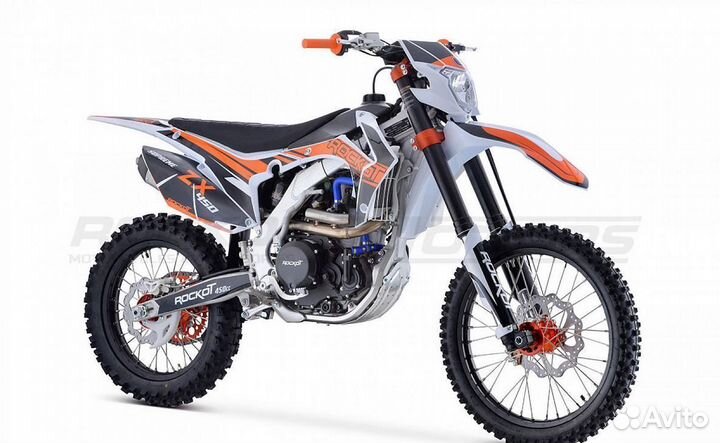 Мотоцикл кроссовый rockot ZX450 supreme