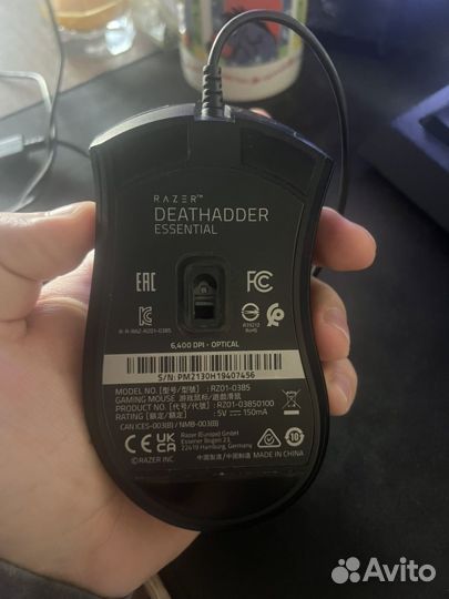 Игровая мышь razer deathadder essential