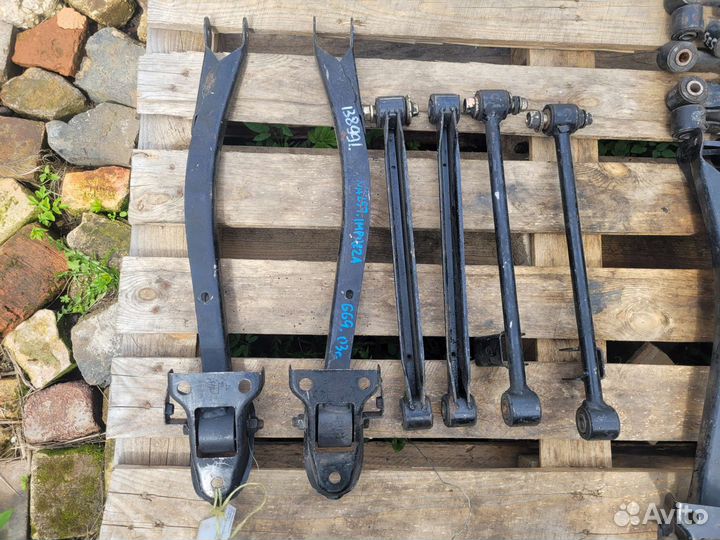 Рычаги задние subaru impreza gg