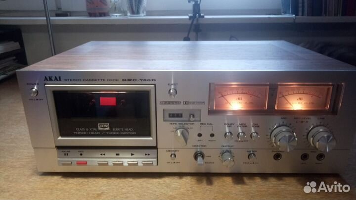 Akai gxc 750d (на легендарных стеклоферритовых гол