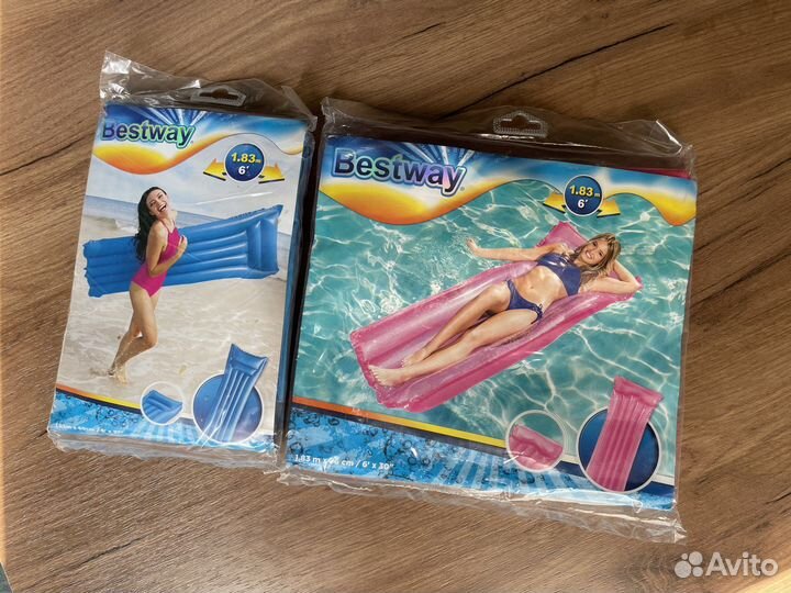 Надувной матрас для плавания новый