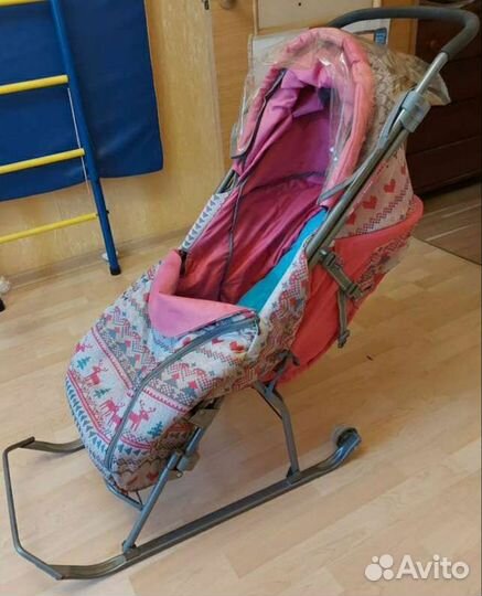 Коляска санки