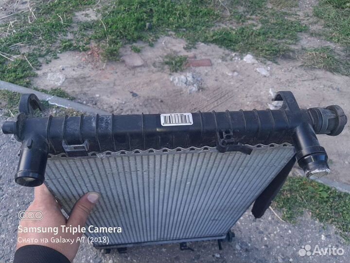 Радиатор охлаждения форд фиеста 1.4 tdi