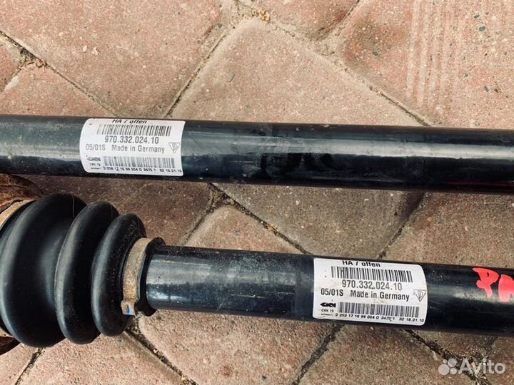 Приводной вал задний Porsche Panamera 970 cwda