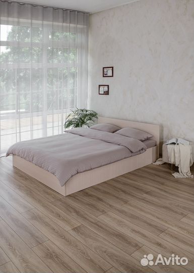 Кровать с матрасом 200х200 евро Милена