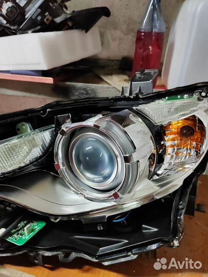 Установка Bi-led линз