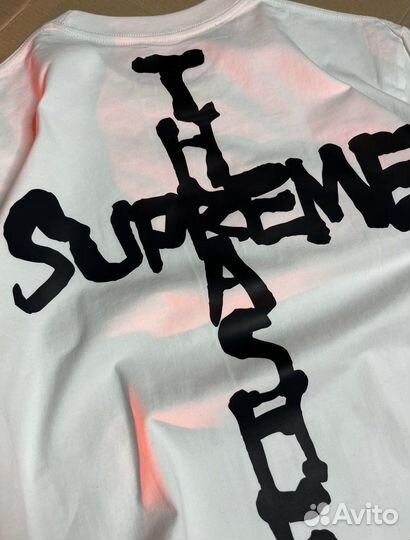 Футболка мужская thrasher x supreme