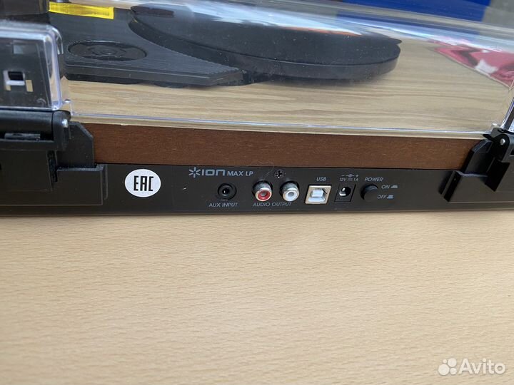 Виниловый проигрыватель ION audio max LP