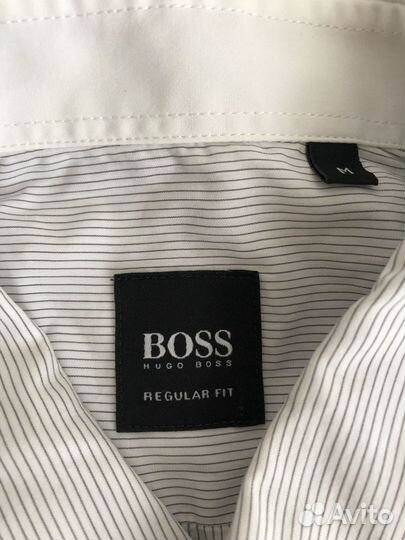 Рубашка Hugo boss оригинал M россий 48