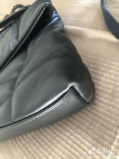 Сумка ysl натуральная кожа