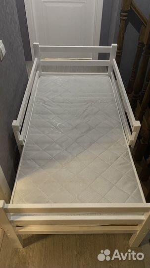 Детская кровать 140х70 с матрасом
