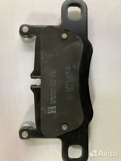 Колодки тормозные Porsche