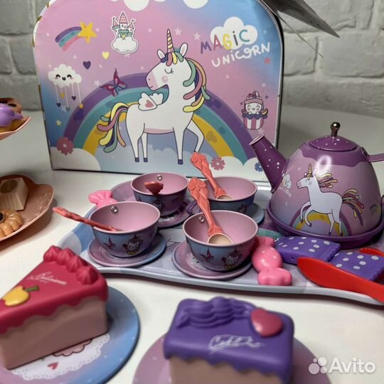 Подарочный набор игрушечной посуды 