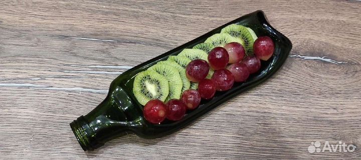 Тарелка-бутылка из с текла