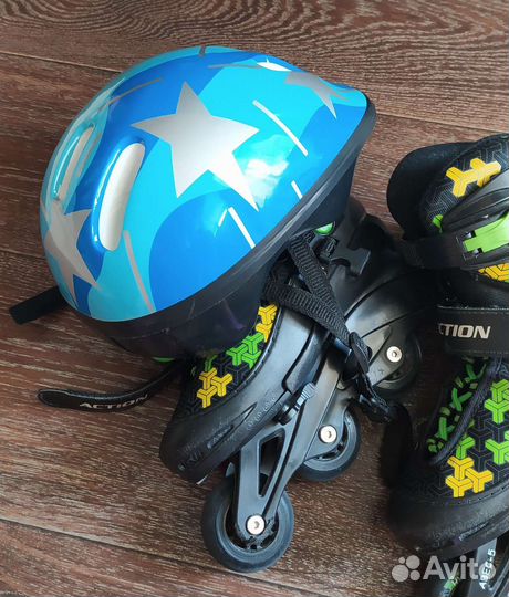 Роликовые коньки детские 30-33 р