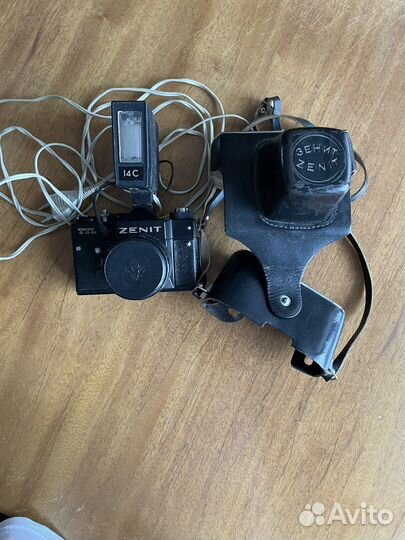 Фотоаппарат Зенит ттл со вспышкой