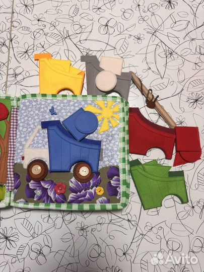 Детская мягкая книжка