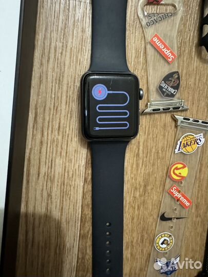 Часы apple watch 3 42mm nike