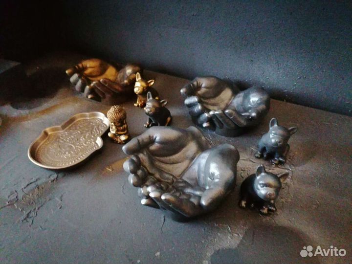 Кашпо-статуэтка 