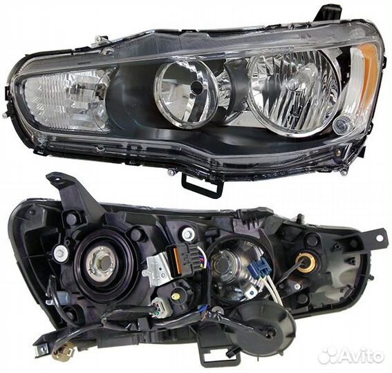 Фара передняя левая Mitsubishi Lancer CY4A; CY2A