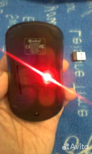 Мышь непроводная работает