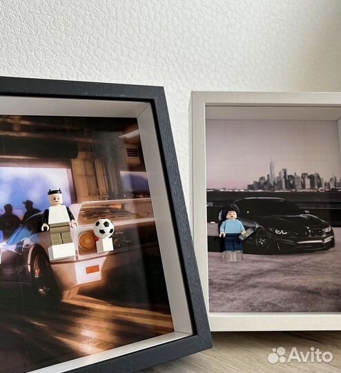 Подарок мужчине лего в рамке