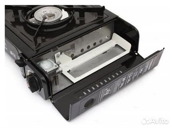 Газовая плита с пьезоподжигом портативная