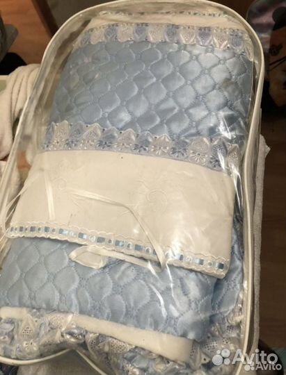 Конверт на выписку для мальчика зимний