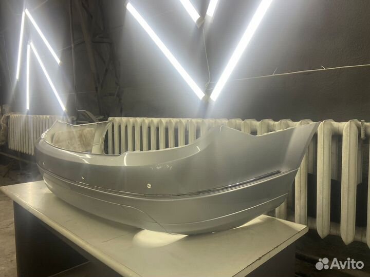 Бампер задний на mercedes w 204 мерседес ц класс