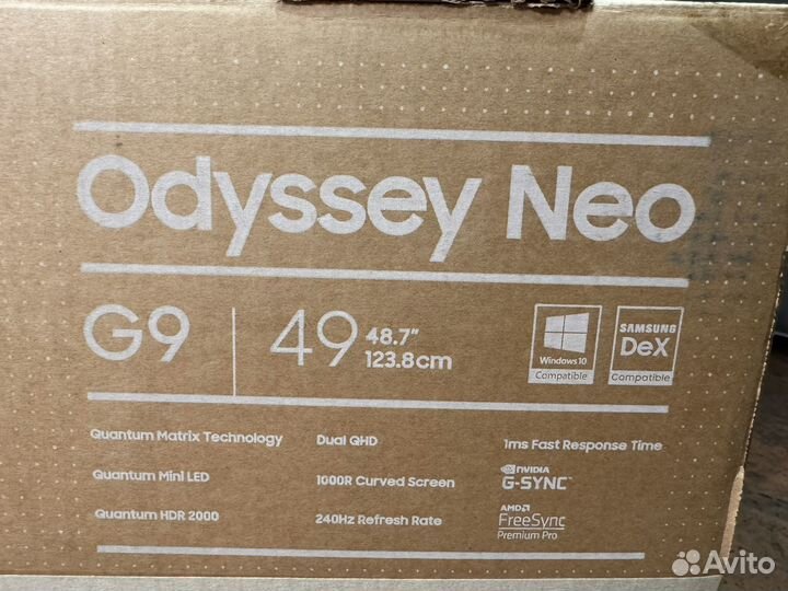 Монитор samsung odyssey Neo G9