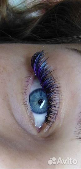 Наращивание ресниц 1-5D