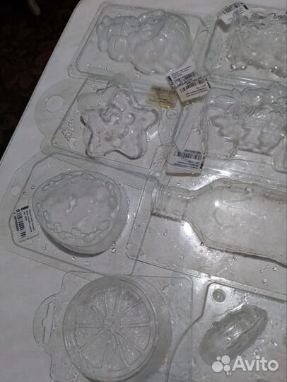 Пластиковые формы для мыла