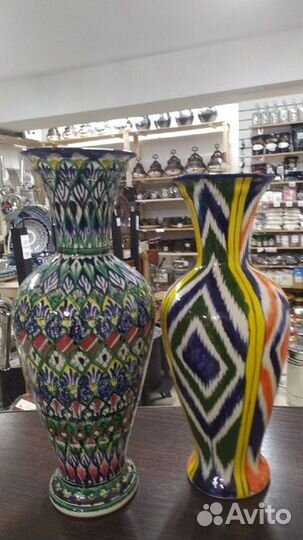 Ваза Риштанская керамика