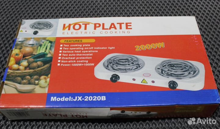 Электрическая плита HOT plate две конфорки