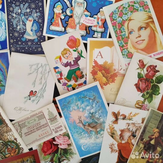 Открытки СССР(50-70 г.)