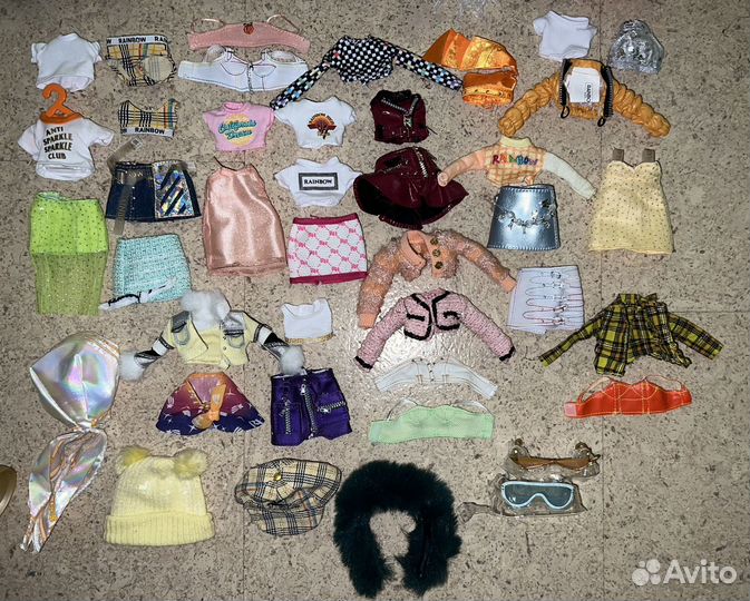 Rainbow high куклы нюд+ аксессуары