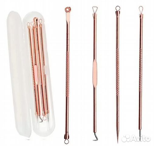 Инструмент для чистки лица бронза