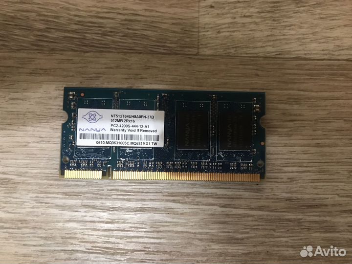 Оперативная память для ноутбука DDR2/4