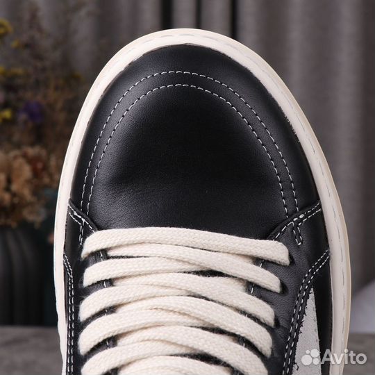 Кеды Rick Owens x Vans Leather Black