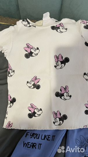 Одежда для девочки пакетом 122 128