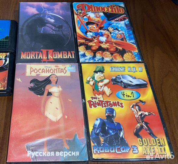 Культовые картриджи sega